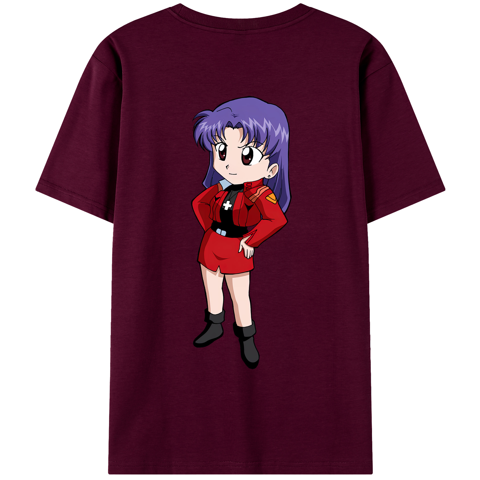 （画像用） EVA 新世紀エヴァンゲリオン レディース半袖Tシャツ(バックプリント)